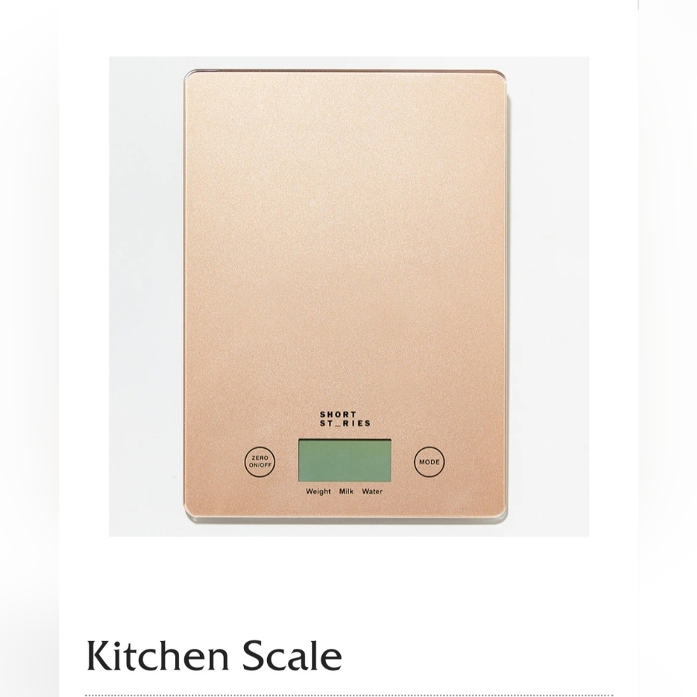 NWT Short St_ries Battery Operated Food Scale